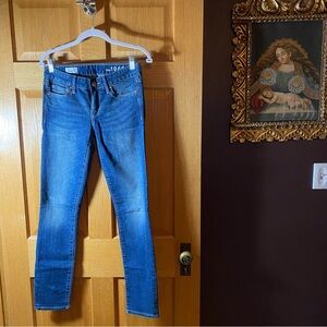 GAP 1969 always skinny blue jeans